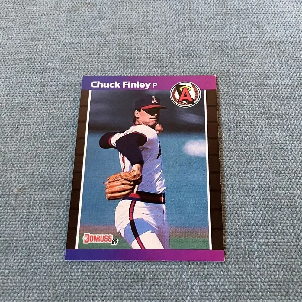 1989 Donruss Anaheim Angels Baseball Card Trading Card